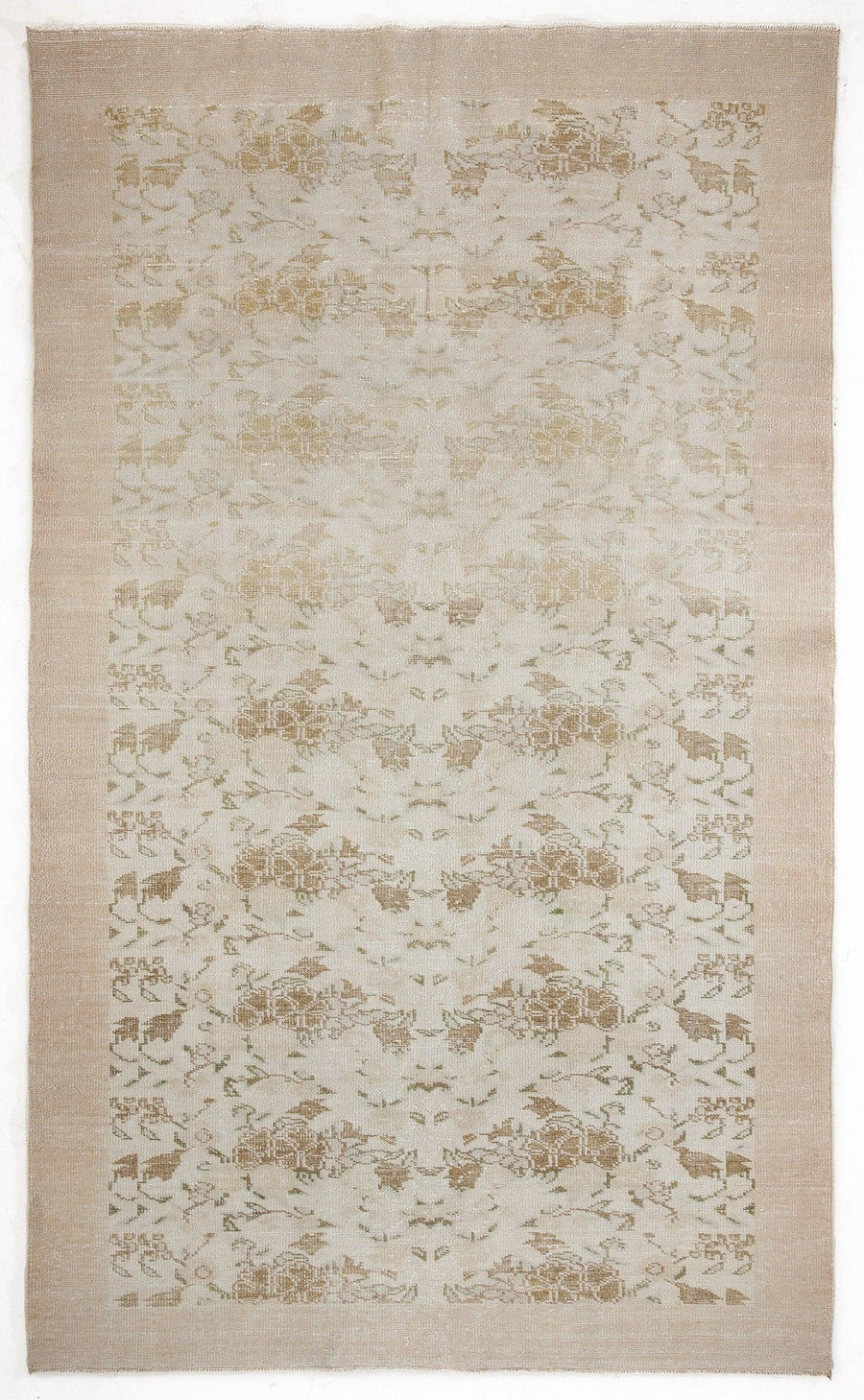 Bej Anadolu Klasik Modern Yün Halı 187x315 - Özel Seri