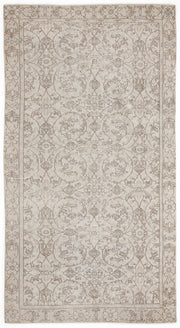 Atina Bej Eskitme Yün El Dokuma Halısı 158 x 298 Apex Unique