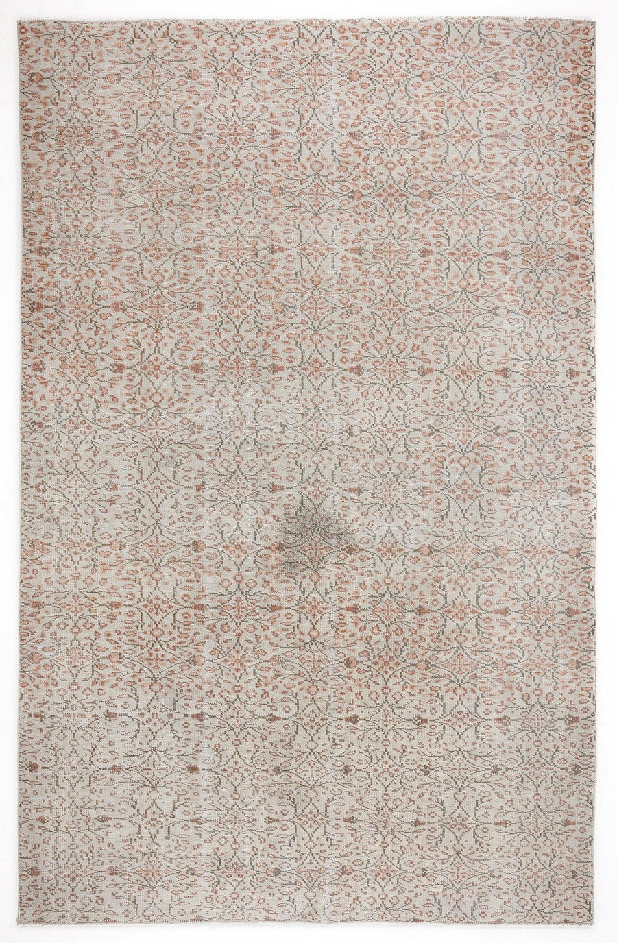 Bej Anadolu Klasik Modern Yün Halı 196x312 - Özel Seri