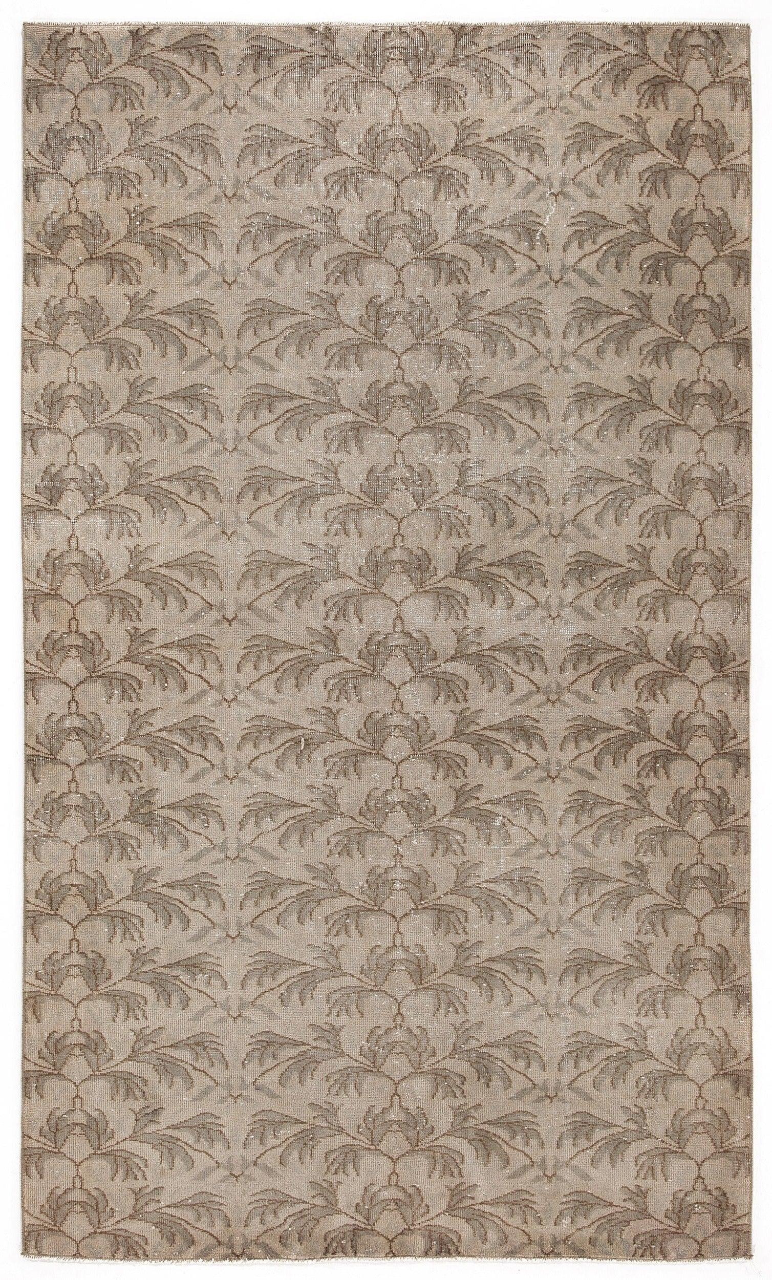 Bej Anadolu Klasik Modern Yün Halı 148x253 - Özel Seri