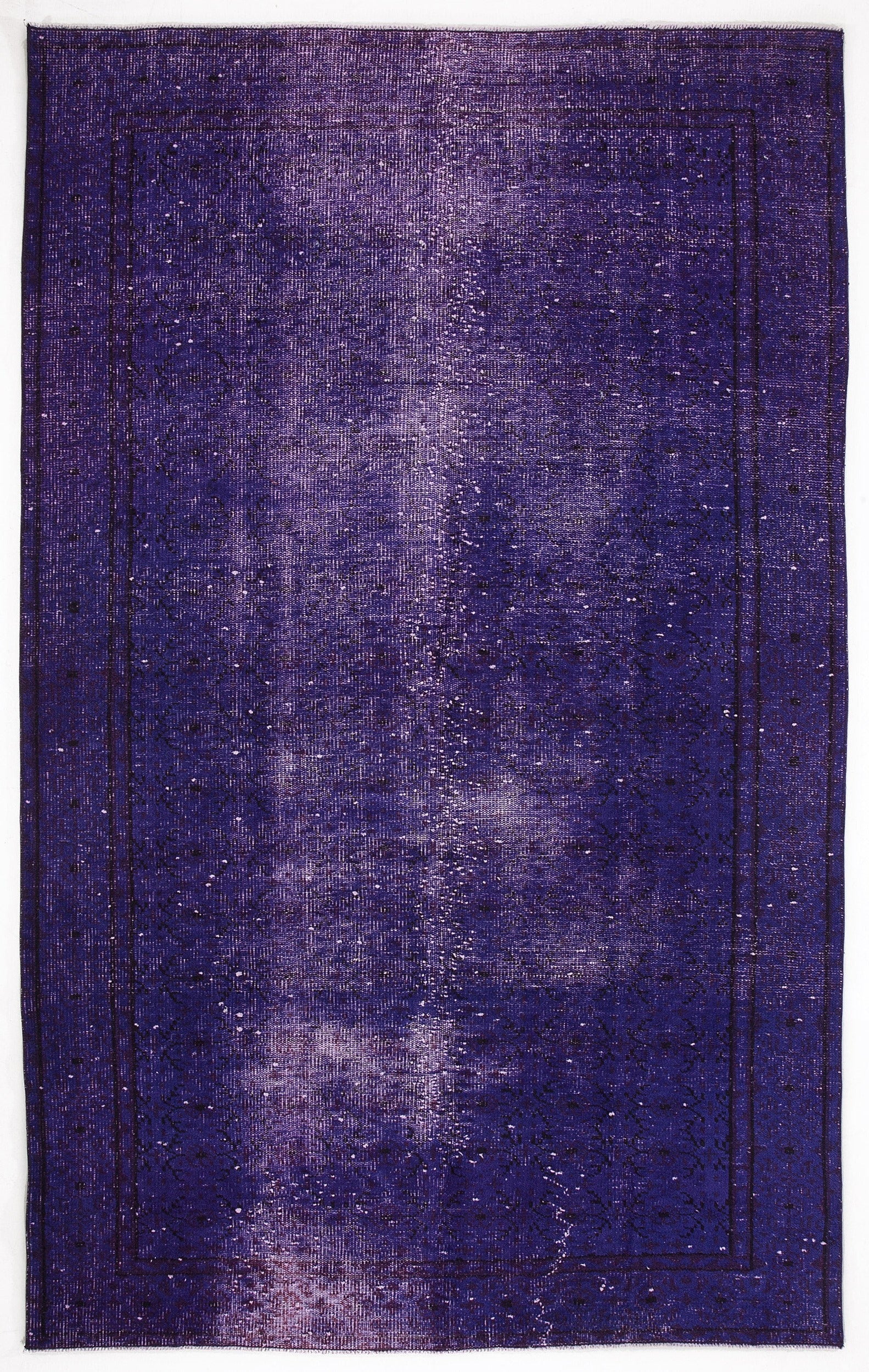 Atina Mor Eskitme Yün El Dokuma Halısı 164 x 264 Apex Unique