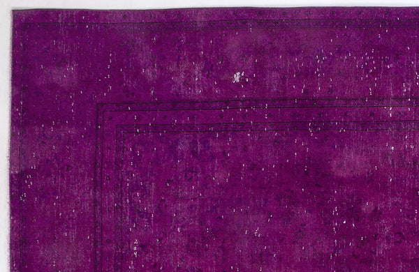 Pembe Bohem Eskitme Yün Halı 280x390