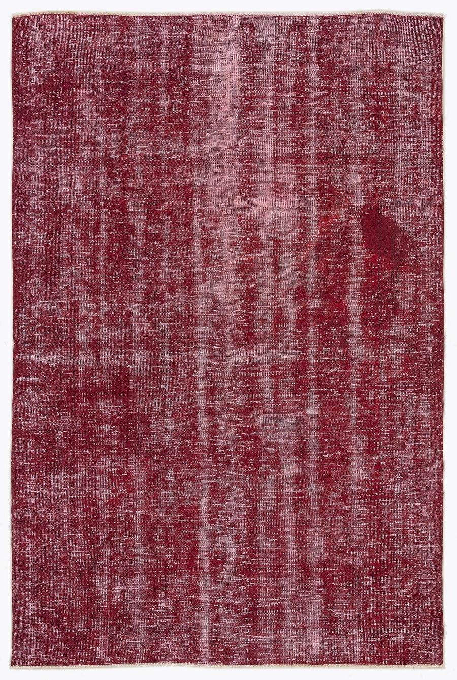 Kırmızı Anadolu Eskitme Yün Halı 180x276 - Özel Seri