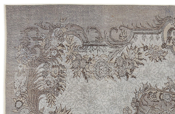 Mavi Anadolu Eskitme Madalyonlu Yün Halı 180x286 - Özel Seri