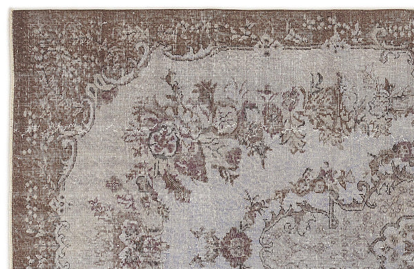 Mavi Isparta Klasik Madalyonlu Yün Halı 164x284 - Özel Seri