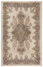 Atina Bej Eskitme Yün El Dokuma Halısı 178 x 276 Apex Unique