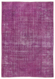 Atina Pembe Eskitme Yün El Dokuma Halısı 206 x 303 Apex Unique