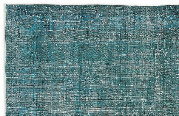 Beyaz Gri Anadolu Bohem Eskitme Yün Halı 163x270 - Özel Seri