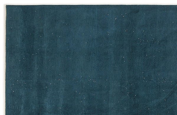 Beyaz Krem Eskitme Modern Yün Halı 168x254