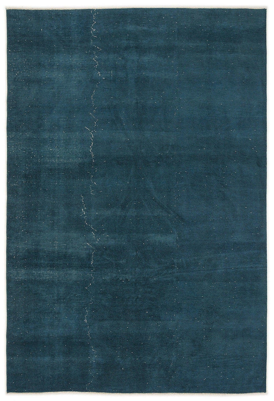 Beyaz Krem Eskitme Modern Yün Halı 168x254
