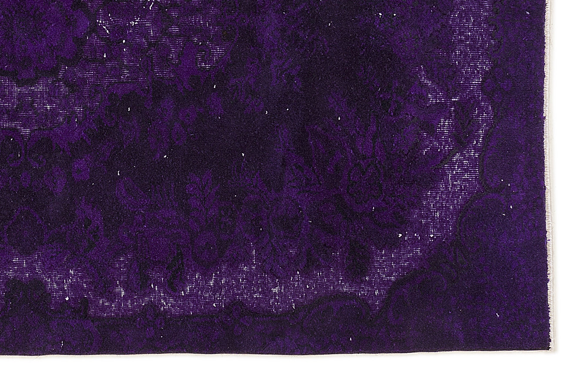 Mora Mor Eskitme Yün El Dokuma Halısı 156 x 254 Apex Unique