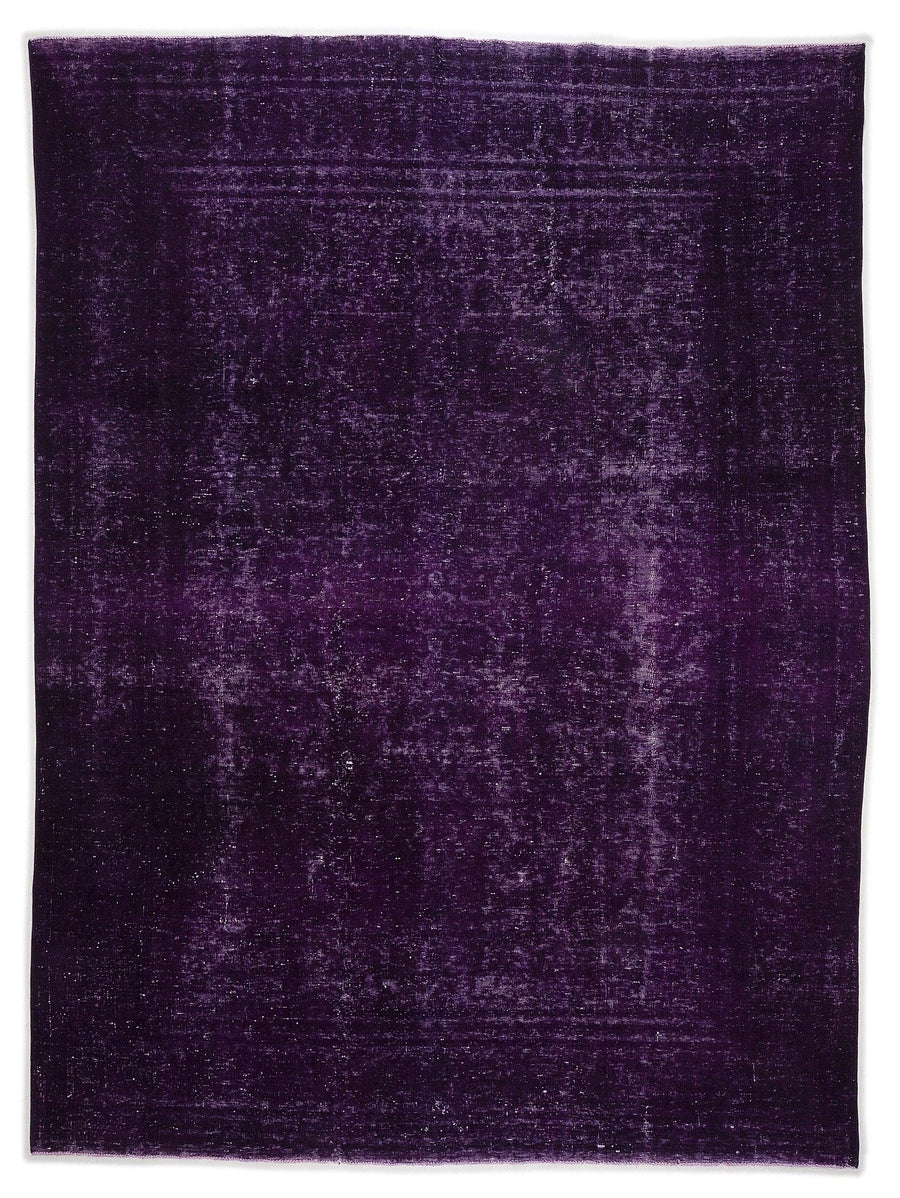 Gri Bohem Eskitme Yün Halı 275x380