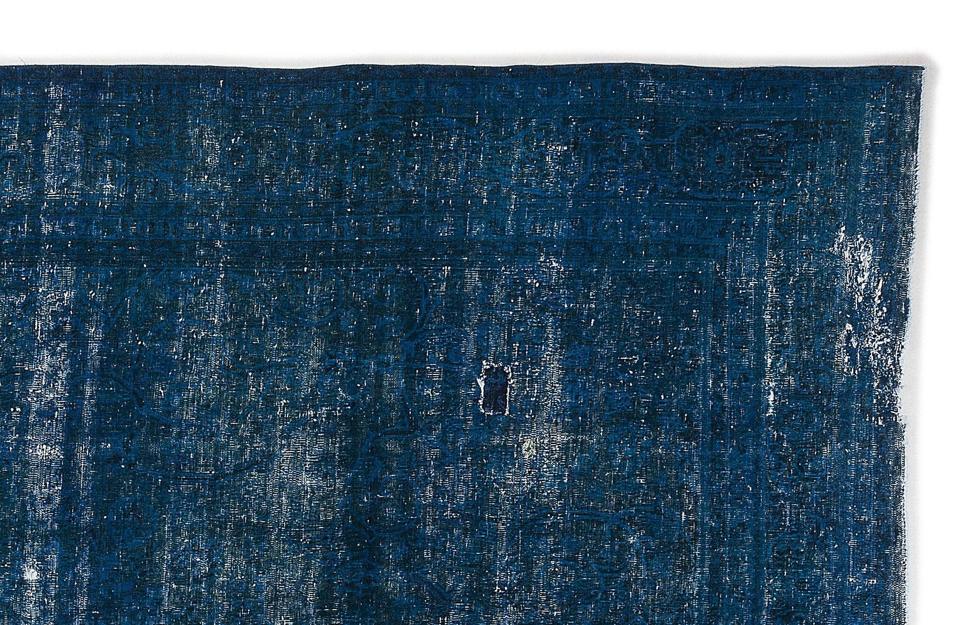Beyaz Gri Anadolu Bohem Geometrik Yün Halı 282x400 - Özel Seri