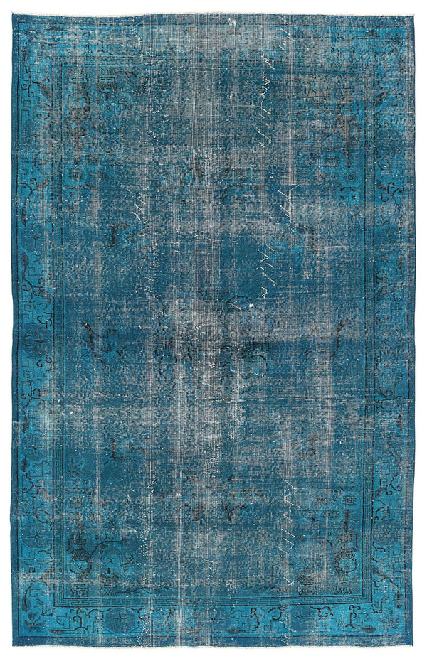 Beyaz Gri Bohem Eskitme Yün Halı 170x270