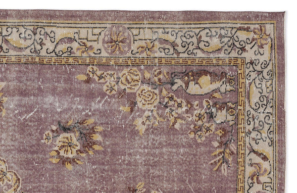 Bej Anadolu Klasik Madalyonlu Yün Halı 175x301 - Özel Seri