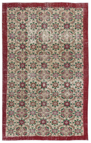 Atina Krem Eskitme Yün El Dokuma Halısı 164 x 270 Apex Unique