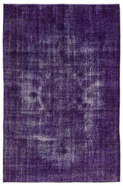 Atina Mor Eskitme Yün El Dokuma Halısı 198 x 302 Apex Unique