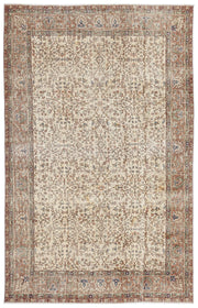 Atina Bej Eskitme Yün El Dokuma Halısı 200 x 314 Apex Unique