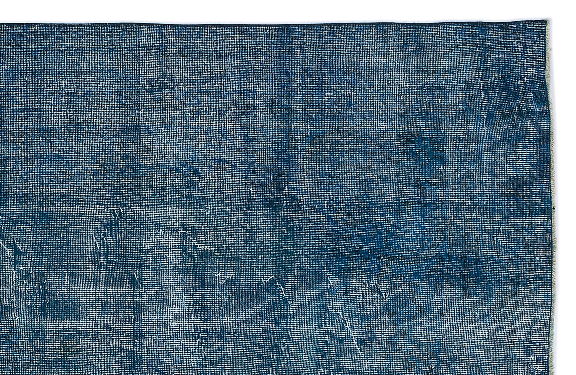 Atina Turkuaz Eskitme Yün El Dokuma Halısı 193 x 337 Apex Unique