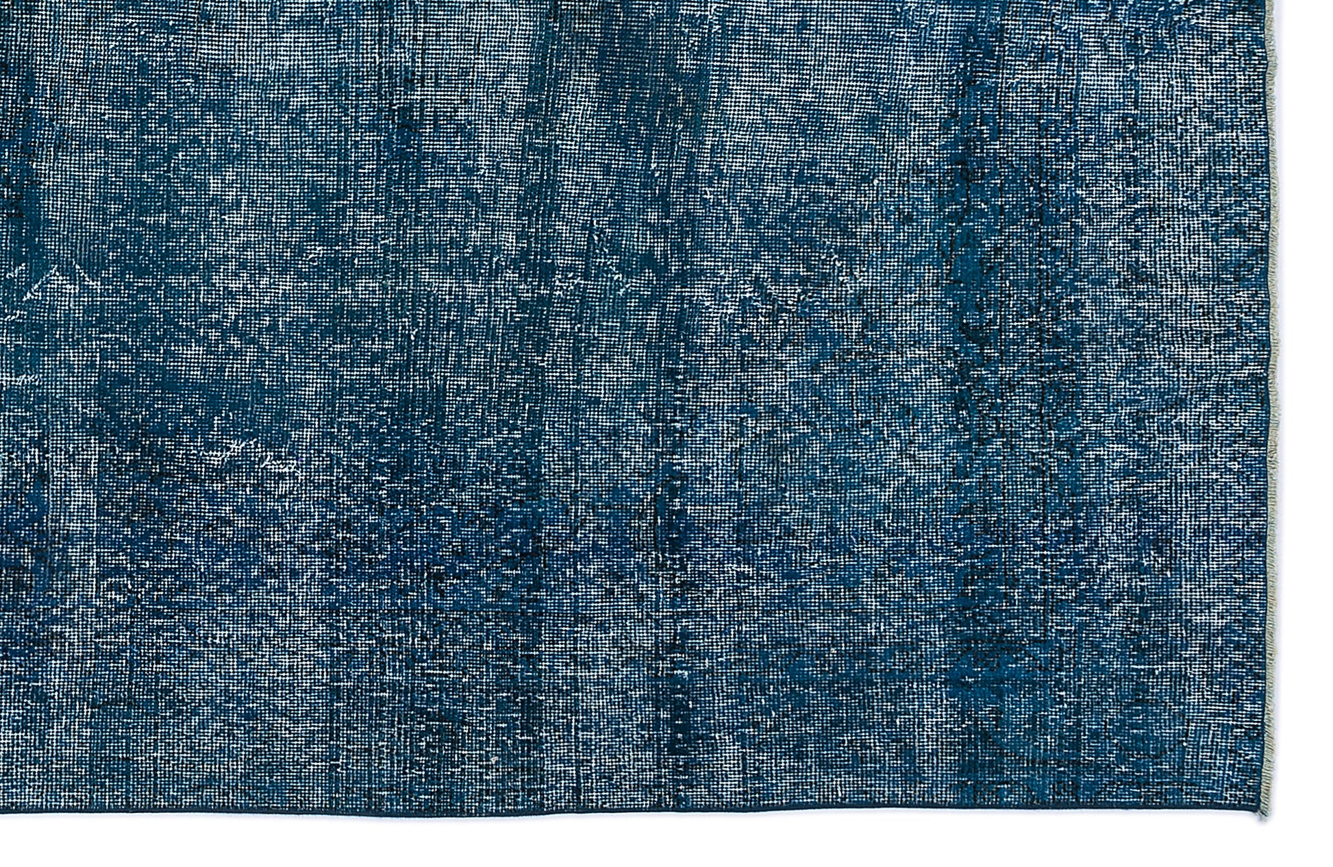 Atina Turkuaz Eskitme Yün El Dokuma Halısı 193 x 337 Apex Unique