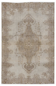 Atina Bej Eskitme Yün El Dokuma Halısı 170 x 258 Apex Unique