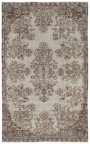 Atina Bej Eskitme Yün El Dokuma Halısı 180 x 286 Apex Unique