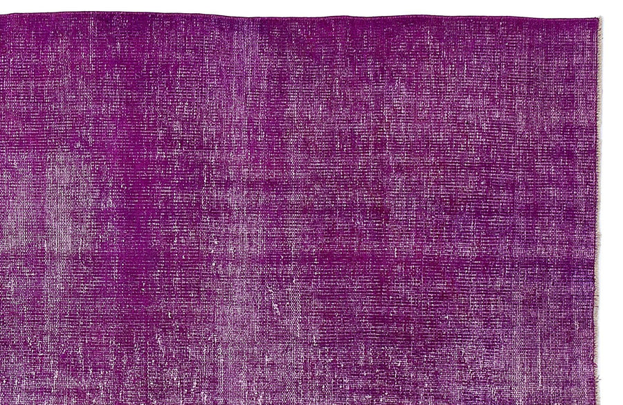 Mor El Dokuma Halı Melanj Dokulu Eskitme 188x277 cm – Oturma odası kullanımı