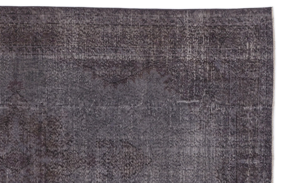 Antrasit Gri Halı Madalyon Desenli Yün 156x276 cm 8929 – Oturma odası kullanımı
