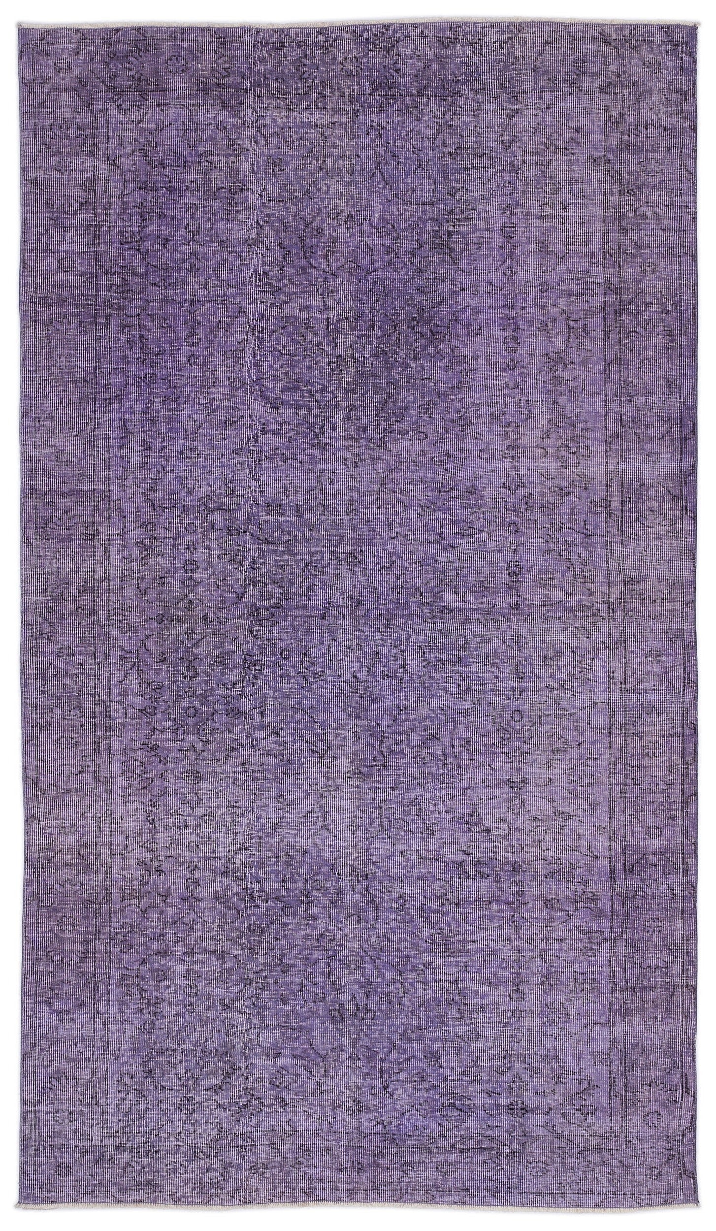 Atina Mor Eskitme Yün El Dokuma Halısı 154 x 266 Apex Unique