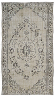 Atina Bej Eskitme Yün El Dokuma Halısı 168 x 297 Apex Unique