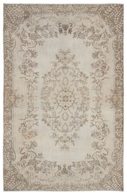 Atina Bej Eskitme Yün El Dokuma Halısı 202 x 317 Apex Unique