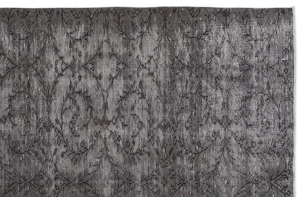 Gri Anadolu Klasik Modern Yün Halı 162x278 - Özel Seri