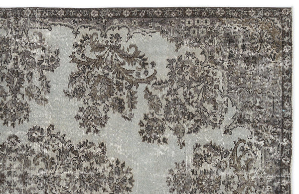 Bej Klasik Motifli Yün Halı 166x252