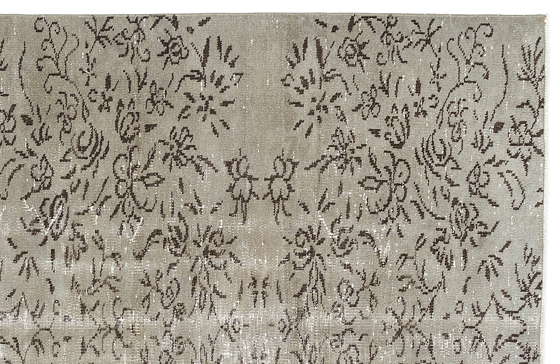 Atina Bej Eskitme Yün El Dokuma Halısı 160 x 262 Apex Unique