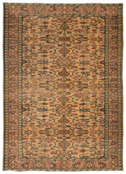 Atina Bej Eskitme Yün El Dokuma Halısı 188 x 263 Apex Unique