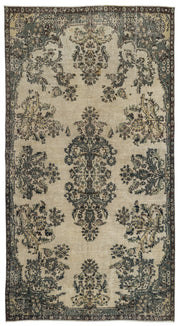 Atina Bej Eskitme Yün El Dokuma Halısı 166 x 303 Apex Unique