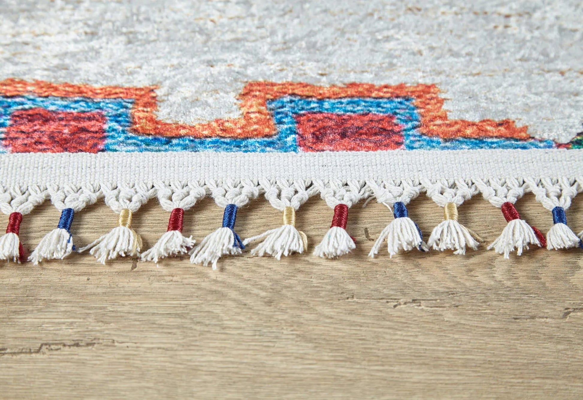 Miroslawiec Krem Modern Dijital Baskı Halı Halınet