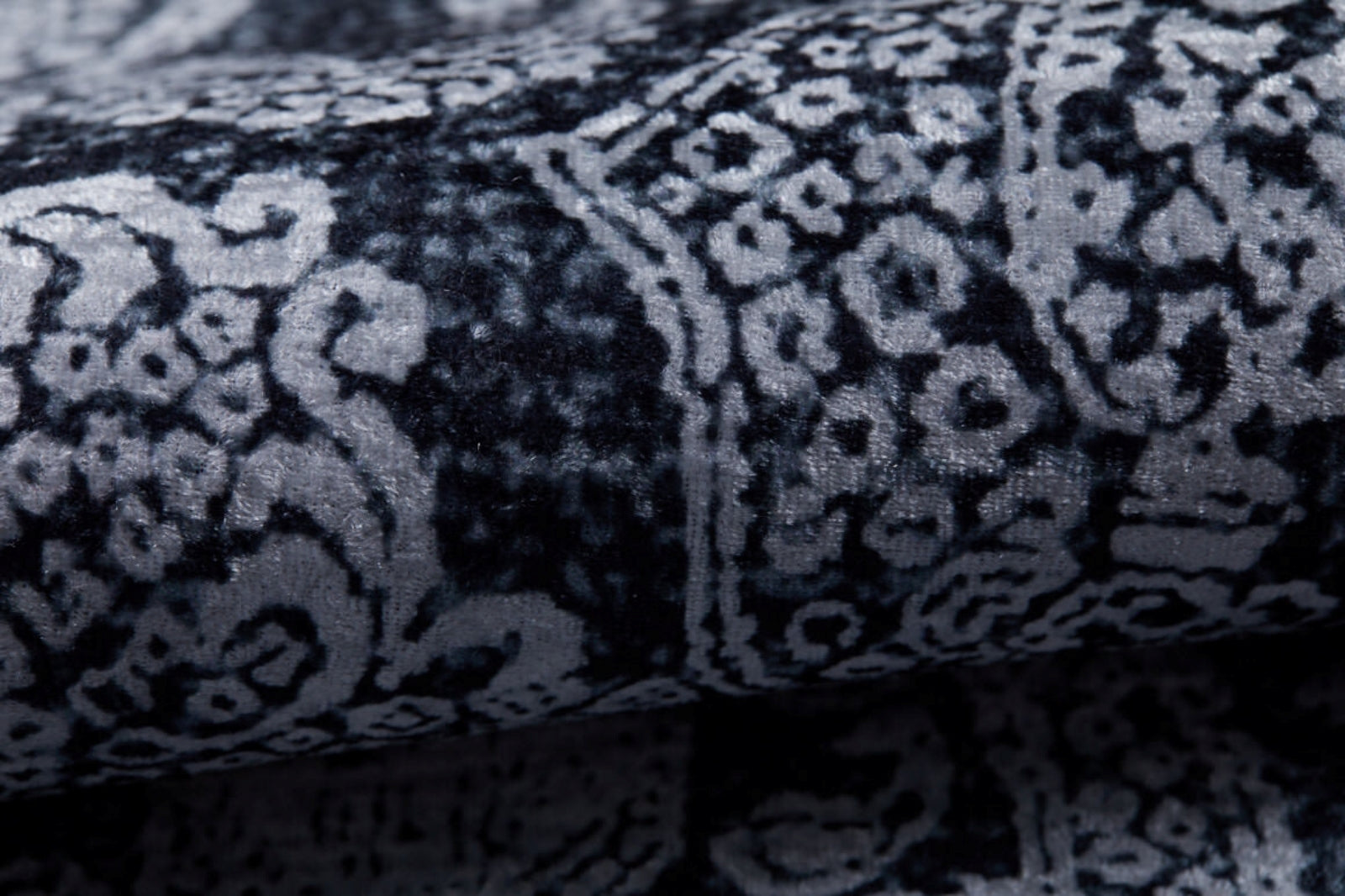 Roslavl Antrasit Modern Dijital Baskı Halı Halınet