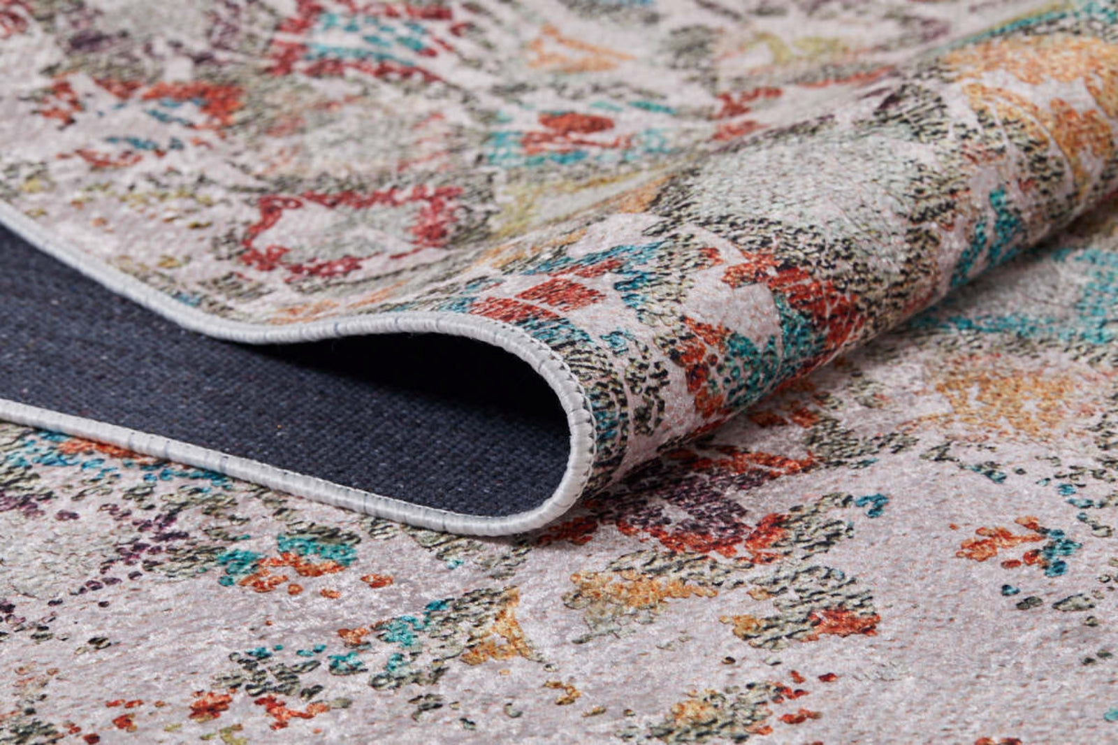 Voskresensk Bej Eskitme Dijital Baskı Halı Halınet