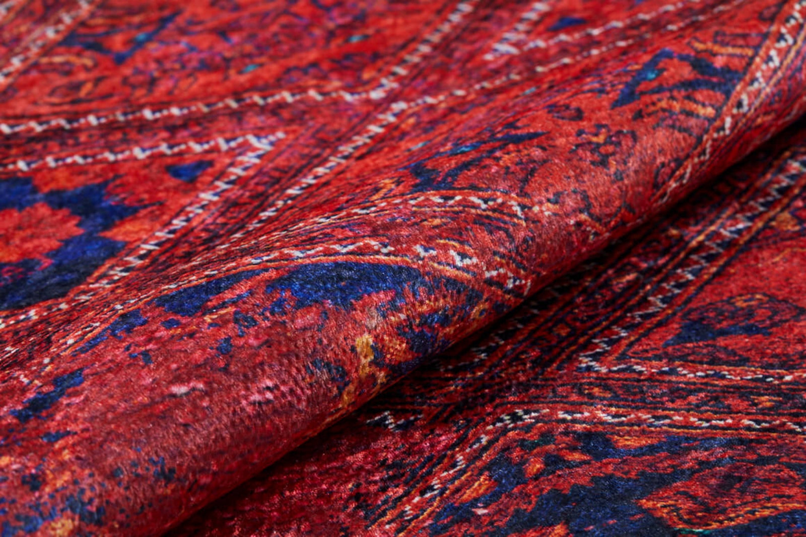 Yeysk Kırmızı Klasik Dijital Baskı Halı Halınet