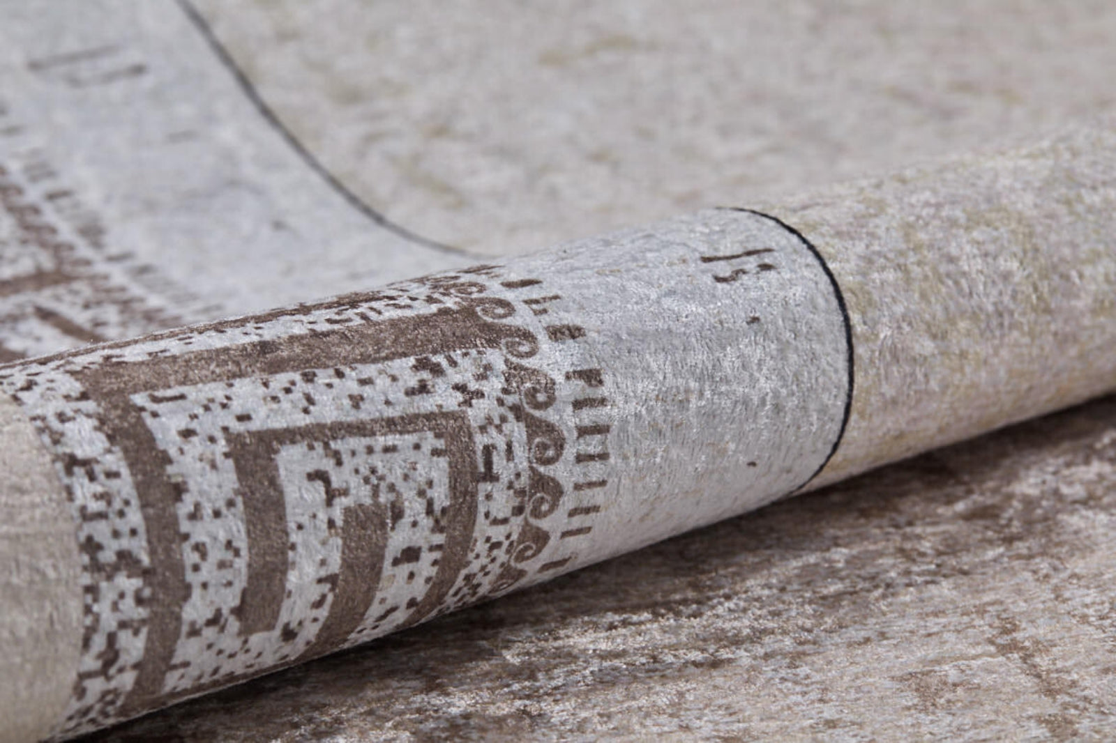 Petropavlovsk Bej Çerçeveli Dijital Baskı Halı Halınet