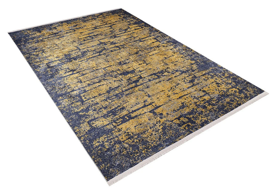Dokulu Modern Halı - Yıkanabilir - Kaymaz Taban - Pati Dostu