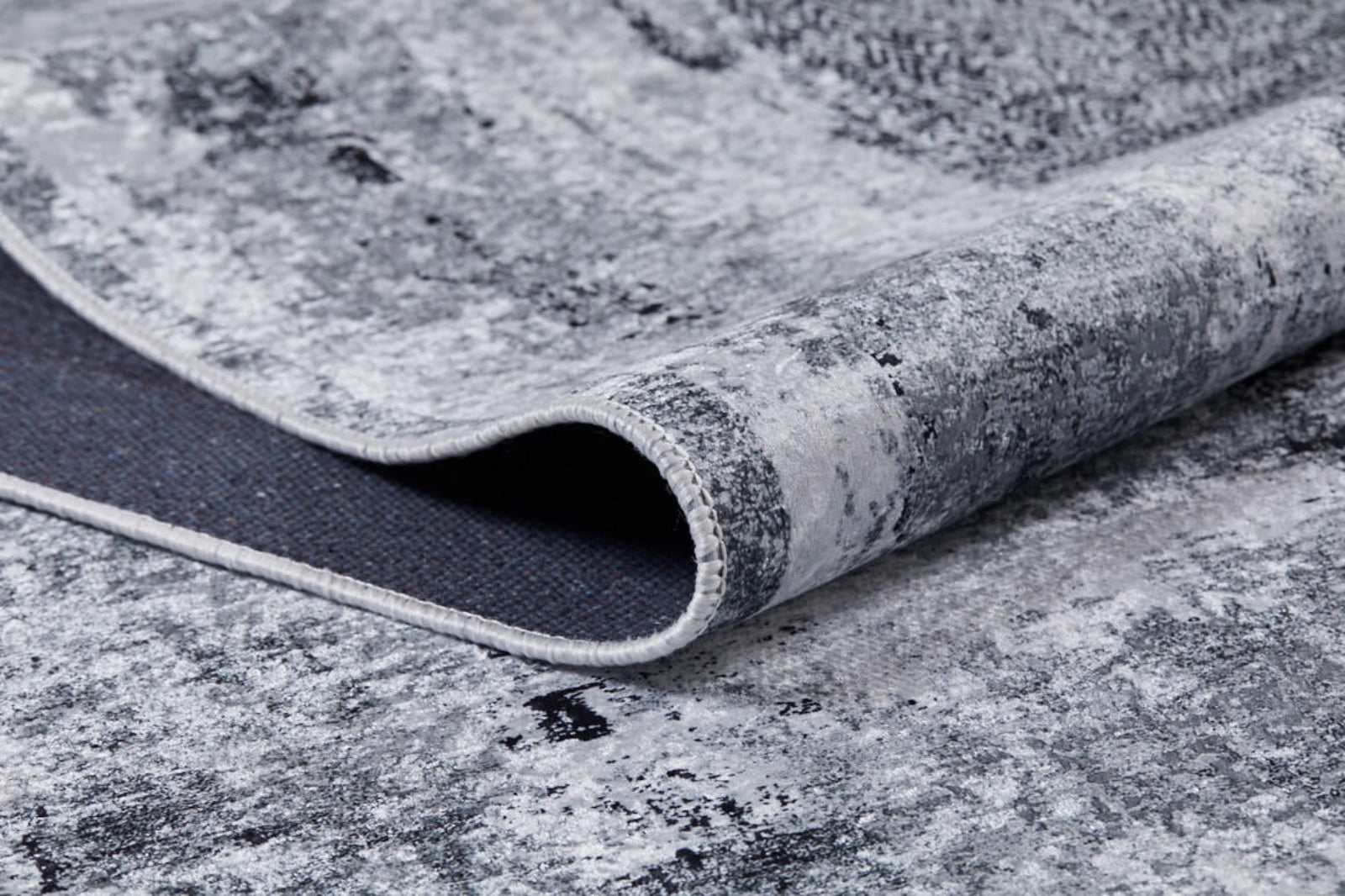 Neryungri Gri Modern Dijital Baskı Halı Halınet