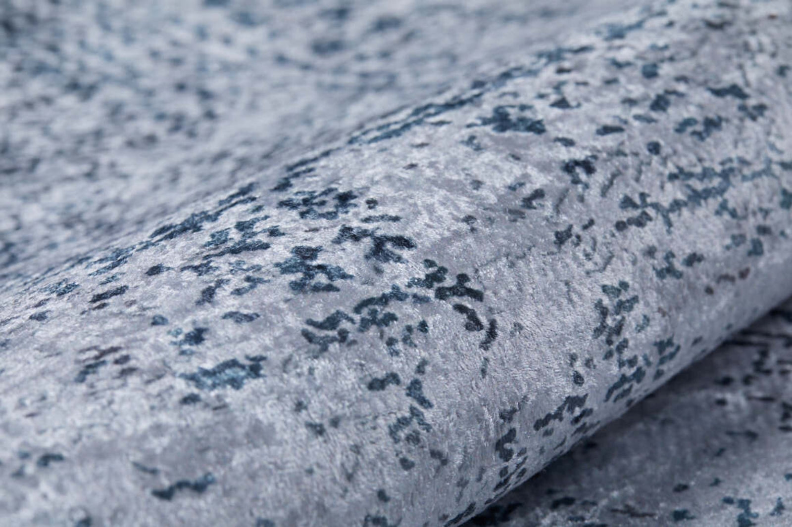 Polevskoy Gri Modern Dijital Baskı Halı Halınet