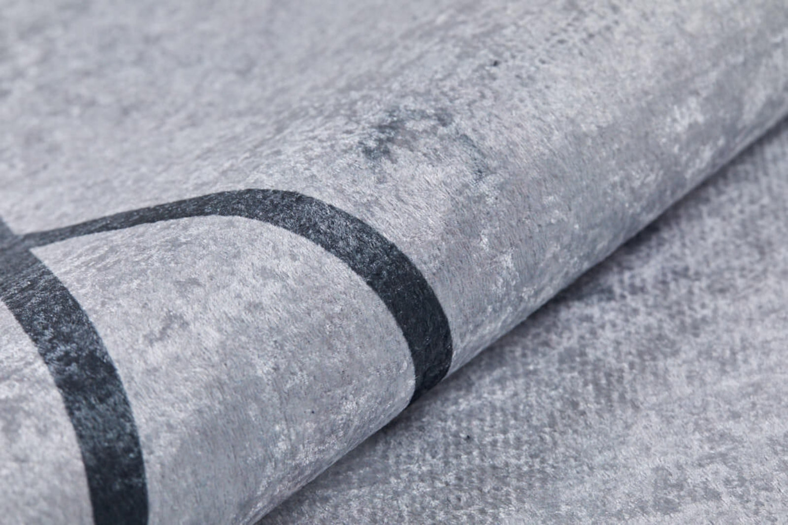 Krasnokamsk Gri Mermer Desen Dijital Baskı Halı Halınet