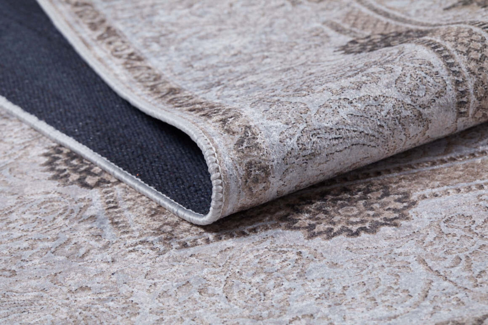 Nalcik Kahverengi Klasik Dijital Baskı Halı Halınet