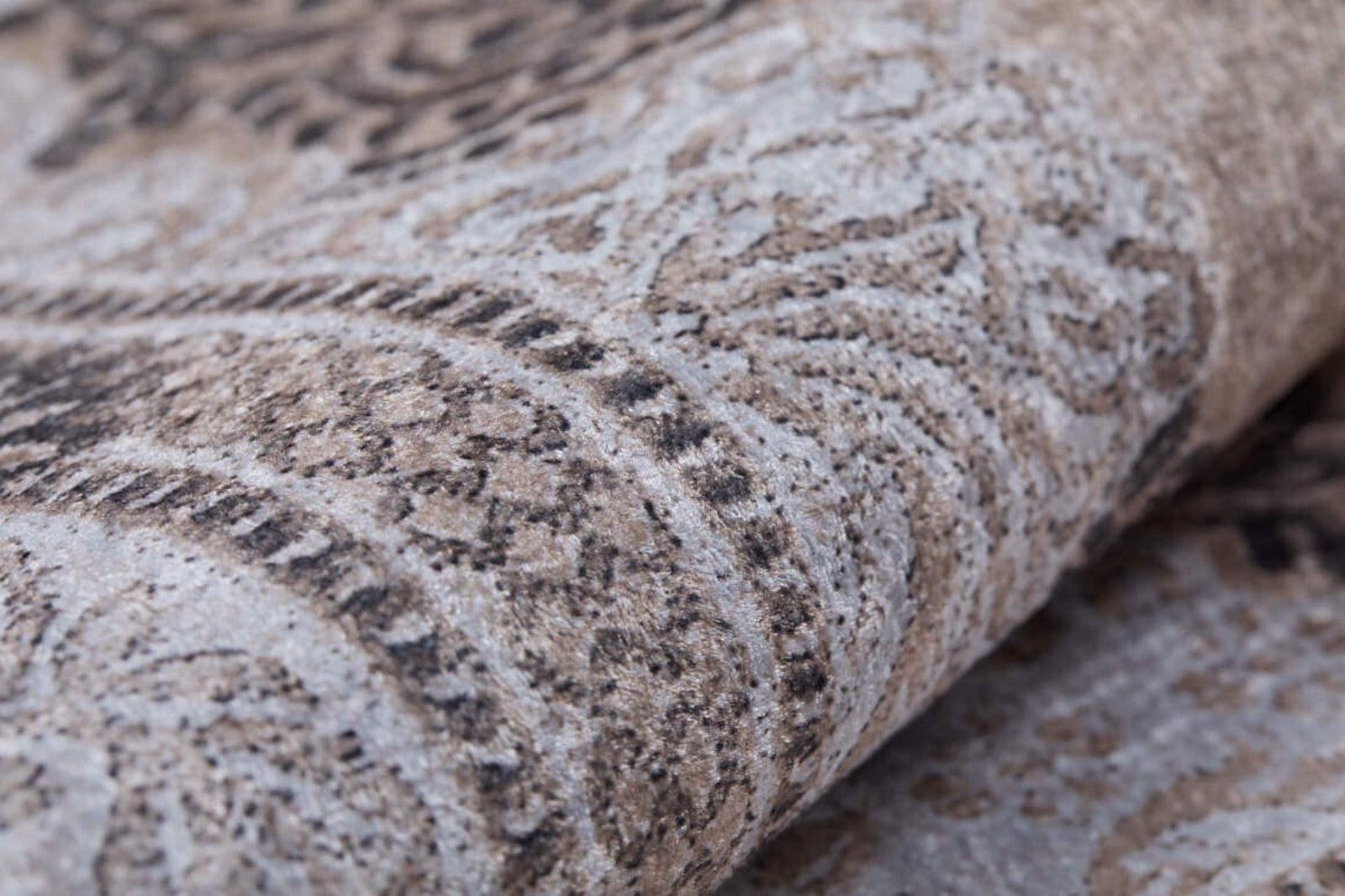 Nalcik Kahverengi Klasik Dijital Baskı Halı Halınet