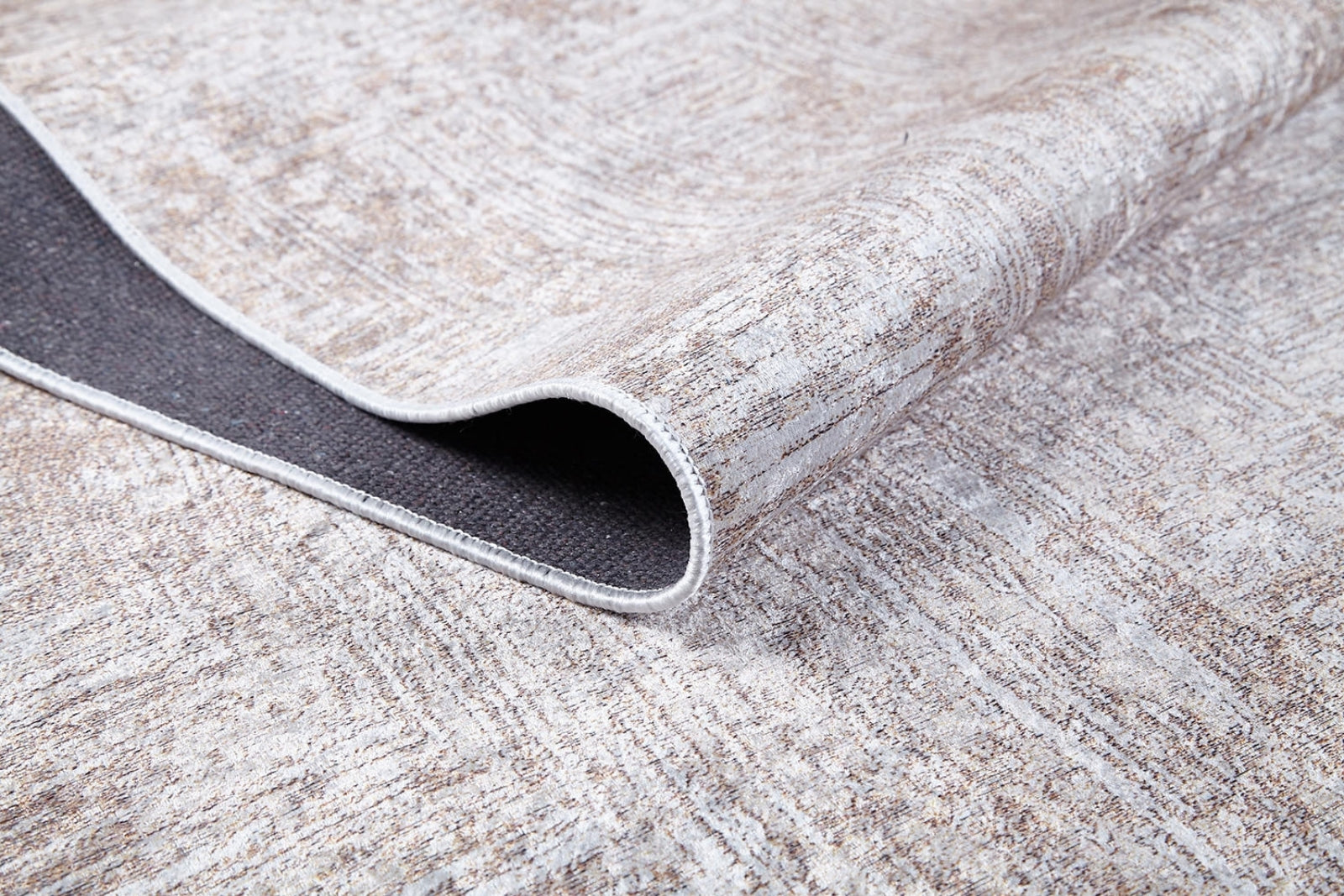 Dadu Bej Modern Dijital Baskı Halı Halınet