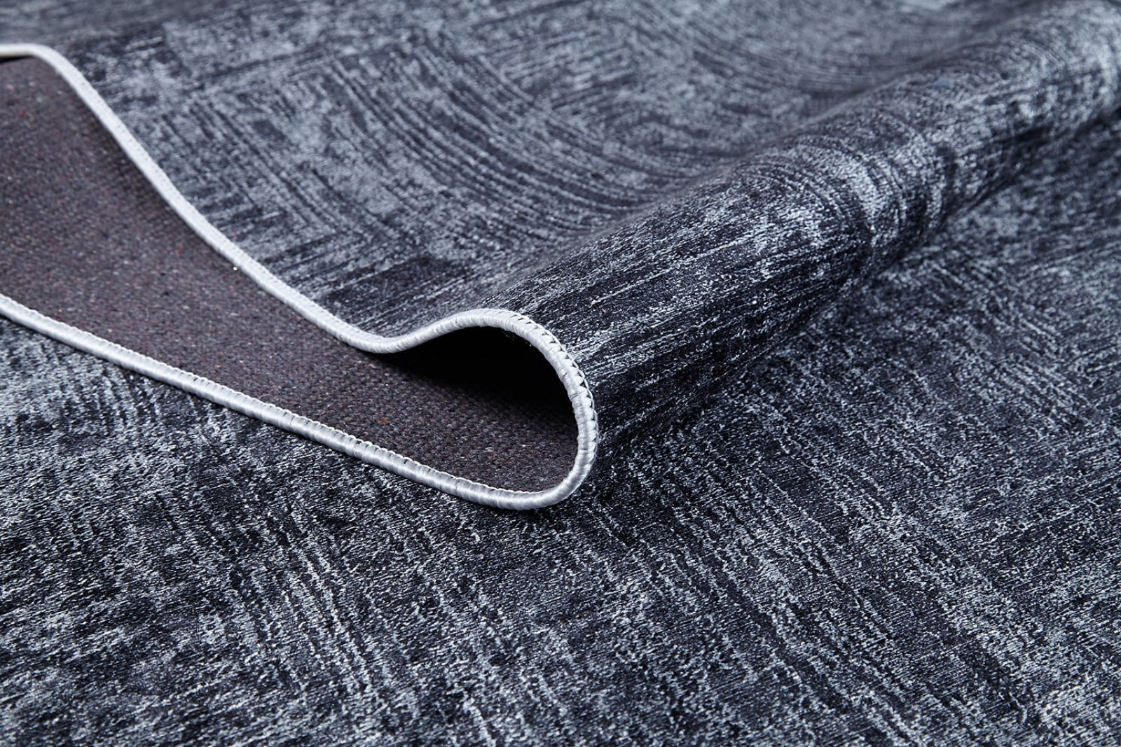 Muridke Gri Modern Dijital Baskı Halı Halınet