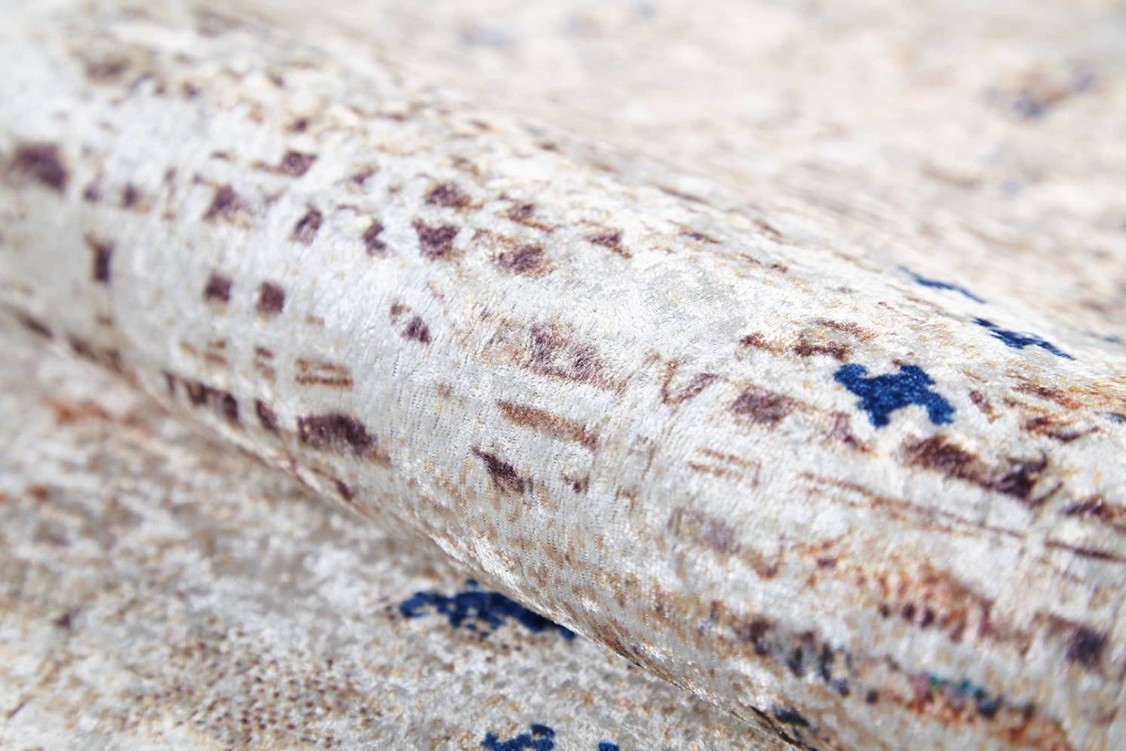 Kamalia Krem Modern Dijital Baskı Halı Halınet